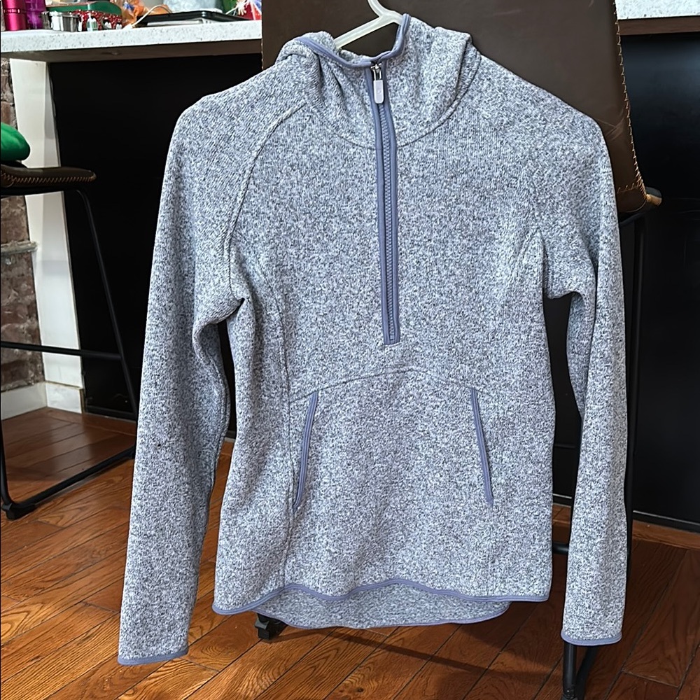 Women's Gray Pullover Hoodie